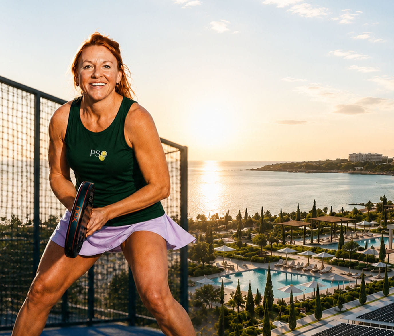Exclusive Padel Masterclass with Olympian Gail Emms at 5*AKRA Didim & Spa